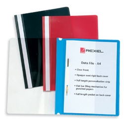 PVC Data Files Blue A4 [Pack 25]